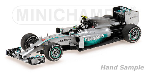 ◎予約品◎　メルセデス AMG ペトロナス F1 チーム W05 ニコ・ロズベルグ モナコGP ウィナー 2014