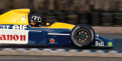 ◆ウィリアムズ ルノー FW13B デイモン・ヒル シルバーストーン F1テスト 3月19日 1991