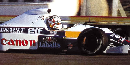 ◆ウィリアムズ ルノー FW13B N .マンセル テストセッション