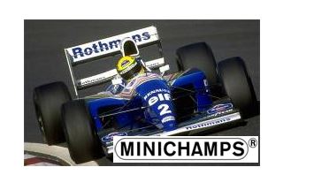 ◆ウィリアムズ ルノー FW16 アイルトン・セナ サンマリノGP 1994