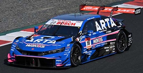 ◆1/64　ARTA MUGEN CIVIC TYPE R-GT No.16 ARTA GT500 SUPER GT 2025　H. Otsu - R. Sato