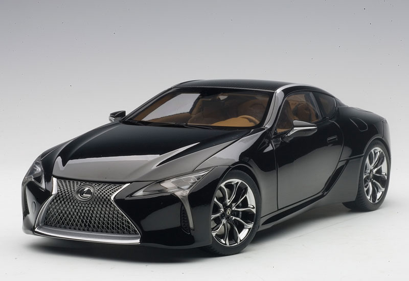 ◎予約品◎ 1/18レクサス LC500 （ブラック ※インテリア・カラー／タン）