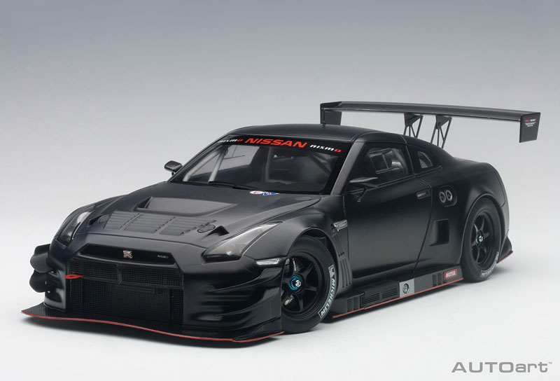 ◎予約品◎ 1/18日産 GT-R NISMO GT3 （マット・ブラック）