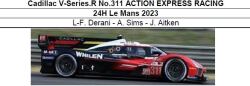 ◎予約品◎1/18　　Cadillac V-Series.R No.311 ACTION EXPRESS RACING 24H Le Mans 2023　L-F. Derani - A. Sims - J. Aitken