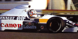 ◆ウィリアムズ ルノー FW13B N .マンセル テストセッション