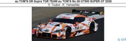 ◎予約品◎　1/43　au TOM'S GR Supra TGR TEAM au TOM’S No.36 GT500 SUPER GT 2026/S. Tsuboi - K. Yamashita