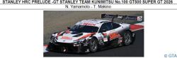◎予約品◎　1/43　STANLEY HRC PRELUDE -GT STANLEY TEAM KUNIMITSU No.100 GT500 SUPER GT 2026/N. Yamamoto - T. Makino