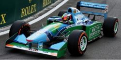 ◆ベネトン フォード B194 ミック・シューマッハー ベルギーGP デモンストレーションラン 2017