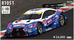 ◎予約品◎1/18 WAKO'S 4CR RC F SUPER GT GT500 2016 Rd.1 Okayama　No.6