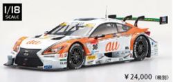 ◎予約品◎　1/18　au TOM'S RC F GT500 Rd.2 Fuji No.36　SGT2016