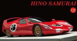 ◎予約品◎1/18　1/18 HINO SAMURAI 【RESIN】 ※アクリルカバー付き