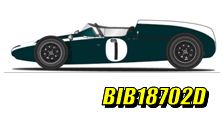 ◎予約品◎COOPER T53 1960 英国グランプリ ウィナー (No.1/JACK BRABHAM)レジン