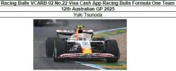 ◆1/64Racing Bulls VCARB 02 No.22 Visa Cash App Racing Bulls Formula One Team 12th Australian GP 2025　Yuki Tsunoda