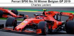◎予約品◎1/18　フェラーリ SF90 No.16 Winner Belgian GP 2019　C.ルクレール
