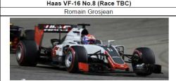 ◎生産中止◎　Haas VF-16 No.8 (Race TBC)  Romain Grosjean