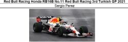 ◎予約品◎　1/18Red Bull Racing Honda RB16B No.11 3rd Turkish GP 2021　  S.ペレス