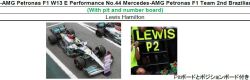 ◎予約品◎　Mercedes-AMG Petronas F1 W13 E Performance No.44 Mercedes-AMG Petronas F1 Team　2nd Brazilian GP 2022(With pit and number board)　　　Lewis Hamilton