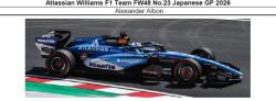 ◎予約品◎　1/43　Atlassian Williams F1 Team FW48 No.23 Japanese GP 2026　Alexander Albon