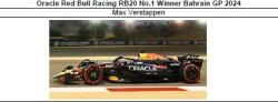 ◆Oracle Red Bull Racing RB20 No.1 Winner Bahrain GP 2024　Max Verstappen