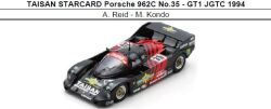 ◎予約品◎　TAISAN STARCARD Porsche 962C No.35 - GT1 JGTC 1994　A. Reid - M. Kondo