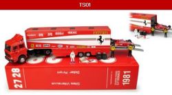 ◎予約品◎フェラーリトランスポーターセット　1981年モナコGP