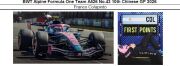 ◎予約品◎　1/43　BWT Alpine Formula One Team A526 No.43 10th Chinese GP 2026　Franco Colapinto