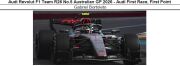 ◎予約品◎　1/43　Audi Revolut F1 Team R26 No.5 Australian GP 2026 - Audi First Race, First Point　 Gabriel Bortoleto