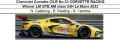 ◎予約品◎1/18　　Chevrolet Corvette C8.R No.33 CORVETTE RACING Winner LM GTE AM class 24H Le Mans 2023　N. Catsburg - B. Keating - N. Varrone