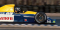 ◆ウィリアムズ ルノー FW13B デイモン・ヒル シルバーストーン F1テスト 3月19日 1991