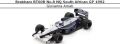 ◆Brabham BT60B No.8 NQ South African GP 1992　Giovanna Amati