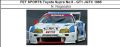 ◎予約品◎　FET SPORTS Toyota Supra No.8 - GT1 JGTC 1995　Naoki. Nagasaka