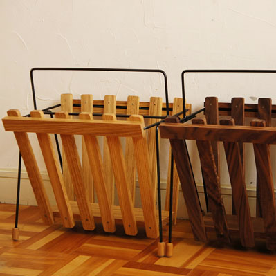 アイアンマガジンラック