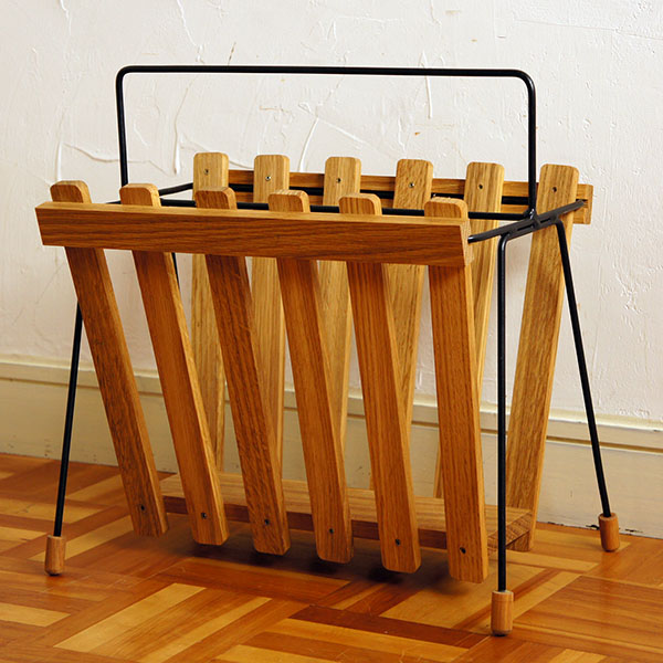 アイアンマガジンラック