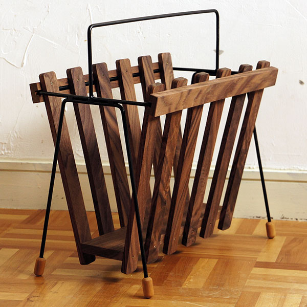 アイアンマガジンラック