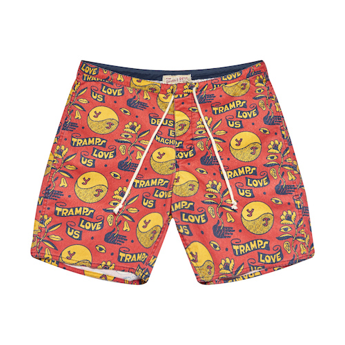 DEUSEXMACHINA,サファリ掲載,デウスエクスマキナ,DEUS,ボードショーツ