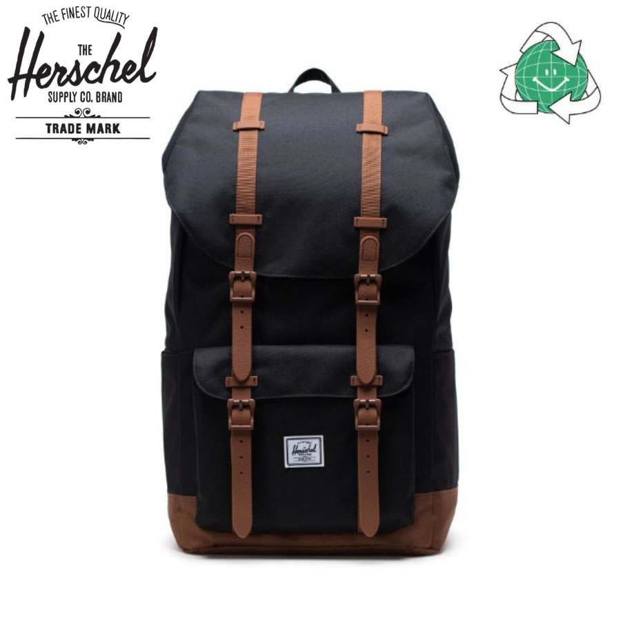 Herschel Supply ハーシェルサプライ バックパック / Little America リトルアメリカ / Black Eco / 25L / 1097204775