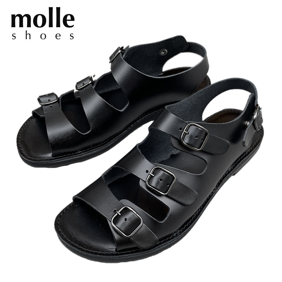 MOLLESHOES,モールシューズ,レザーサンダル,日本製