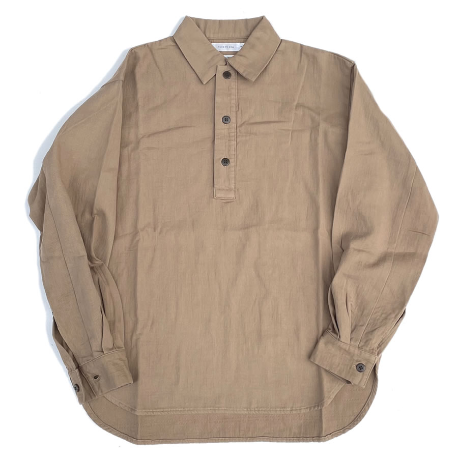 TURNMEON,ターンミーオン,ガーゼ素材,プルオーバーシャツ