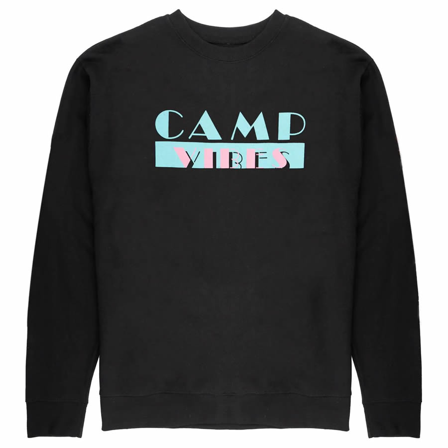 POLeR,ポーラー,クルーネック,トレーナー,スウェット,CAMPVIBES,CAMPVICES,MAIAMIVICE,マイアミバイス