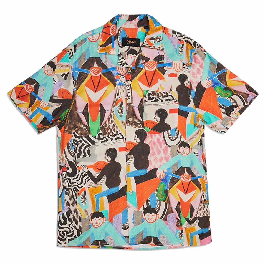 DEUSEXMACHINA,デウスエクスマキナ,オープンカラーシャツ,開襟シャツ,アロハシャツ