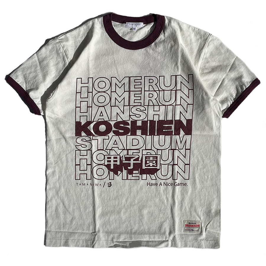 JHANKSON,ジャンクソン,半袖Tシャツ,TAMANIWA,タマニワ,甲子園球場