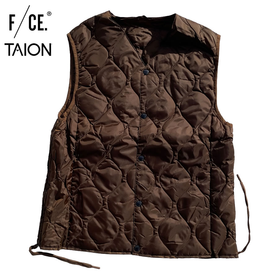 TAION,FCE,PACKABLEINNERDOWNVEST,FSP09232U0002,タイオン,エフシーイー,パッカブルインナーダウンベスト
