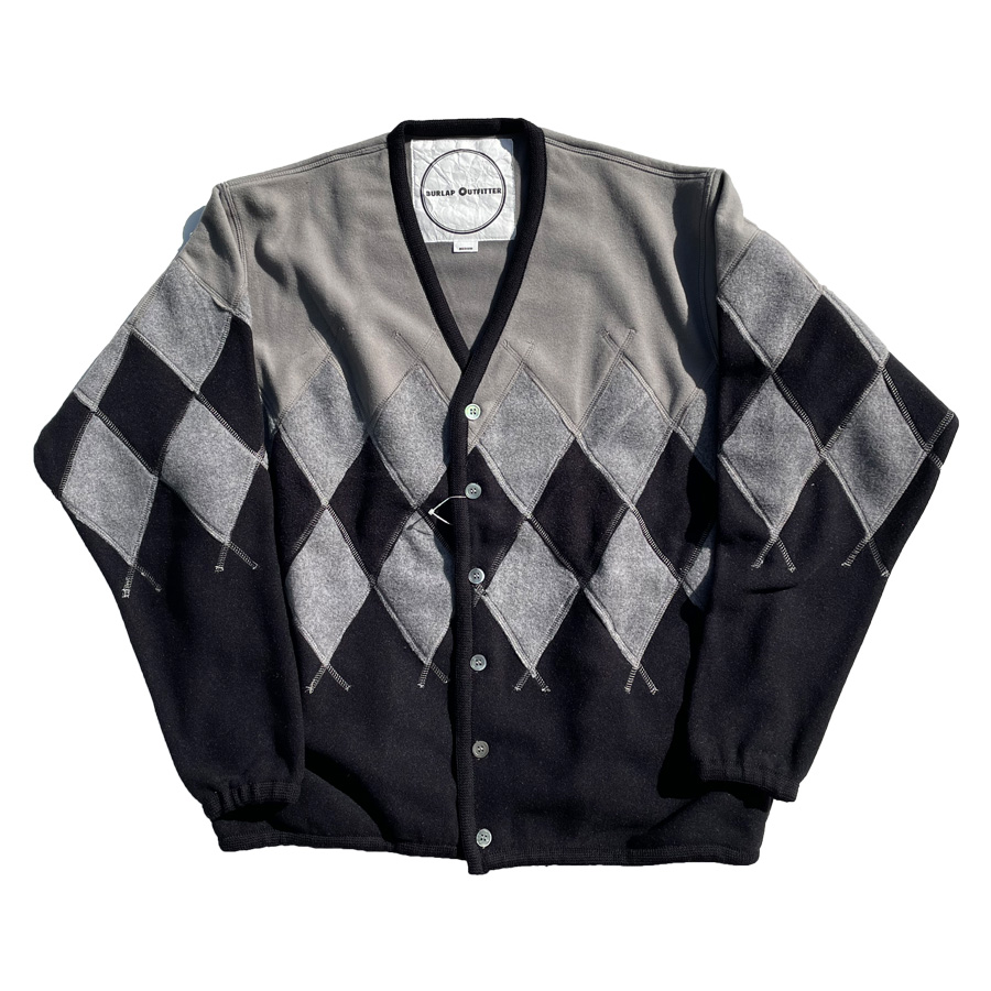 BURLAPOUTFITTER,バーラップアウトフィッター,フリースカーディガン