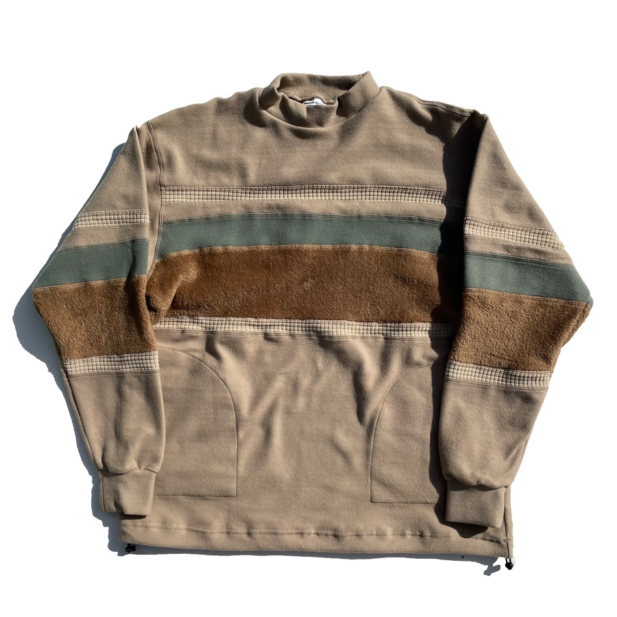 BURLAPOUTFITTER,バーラップアウトフィッター,フリースクルーネック