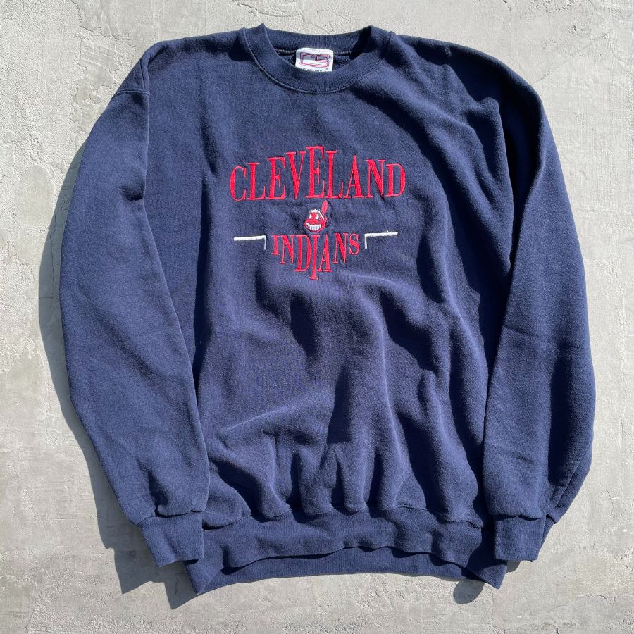 USED,古着,MADEINUSA,アメリカ製,クリーブランドインディアンス,CLEVELANDINDIANS,スウェットトレーナー