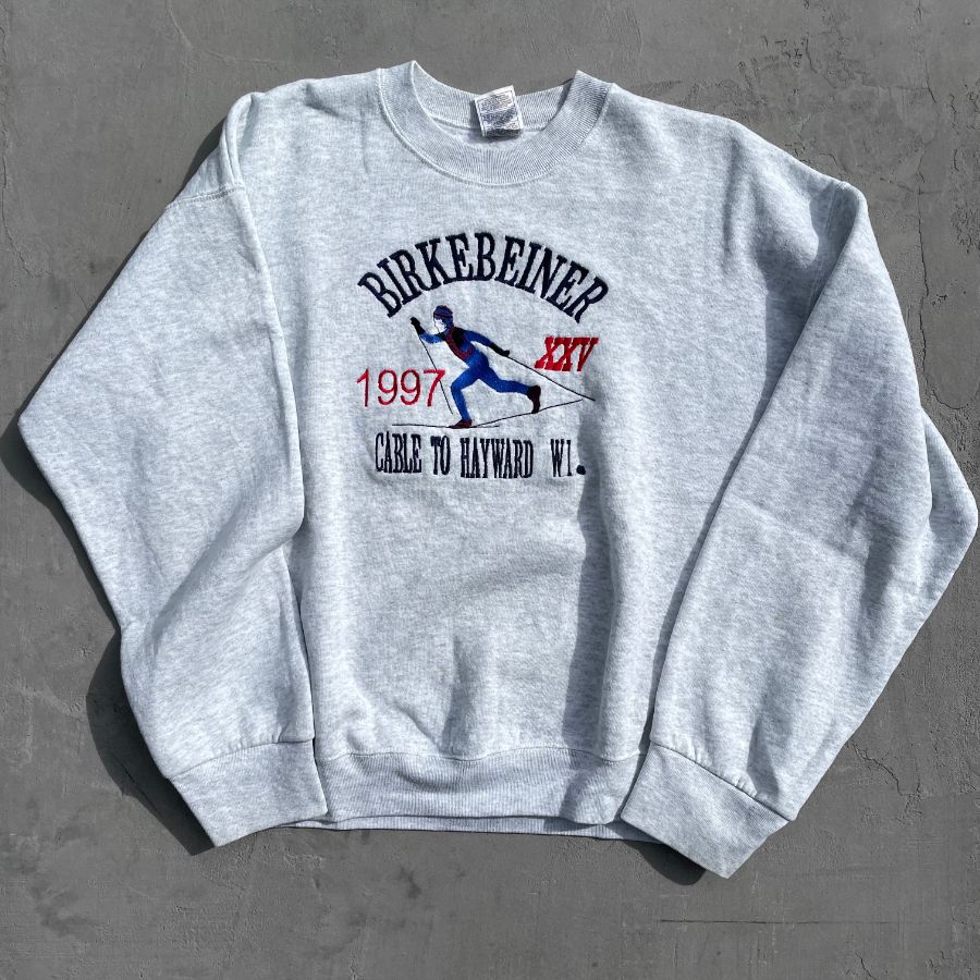 USED,古着,スキー,アメリカ製,MADEINUSA,スウェットクルーネック,トレーナー