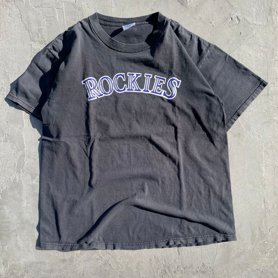 古着,USED,MLB,メジャーリーグ,COLORADOROCKIES,コロラドロッキーズ,Tシャツ