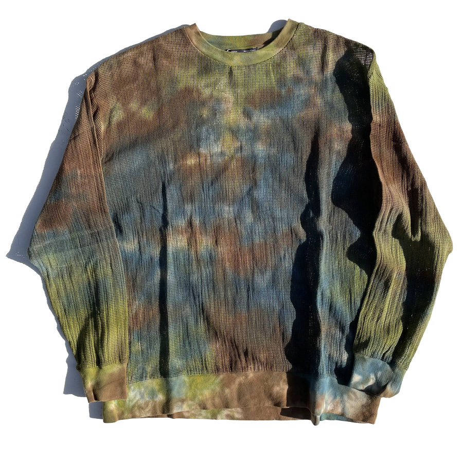 NASNGWAM,ナスングワム,長袖Tシャツ,ロンT,MESH,メッシュTシャツ