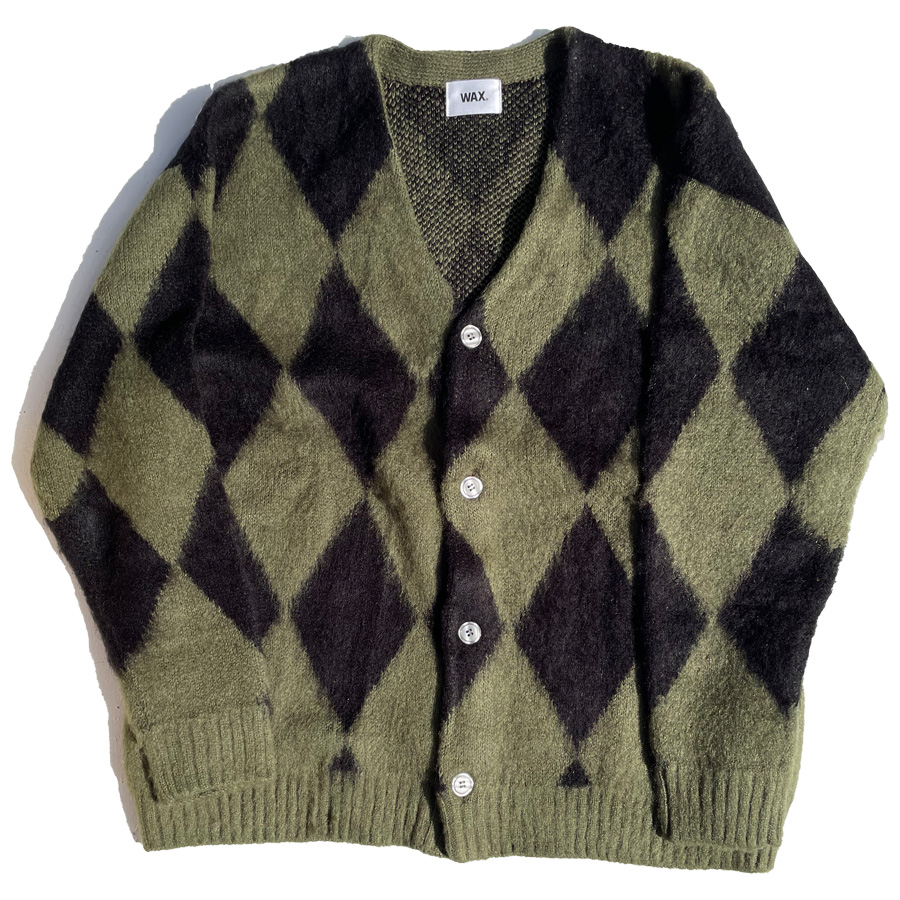 WAX,ワックス,THM,カーディガン,新作,正規取り扱い,通販,店舗,大阪,亀