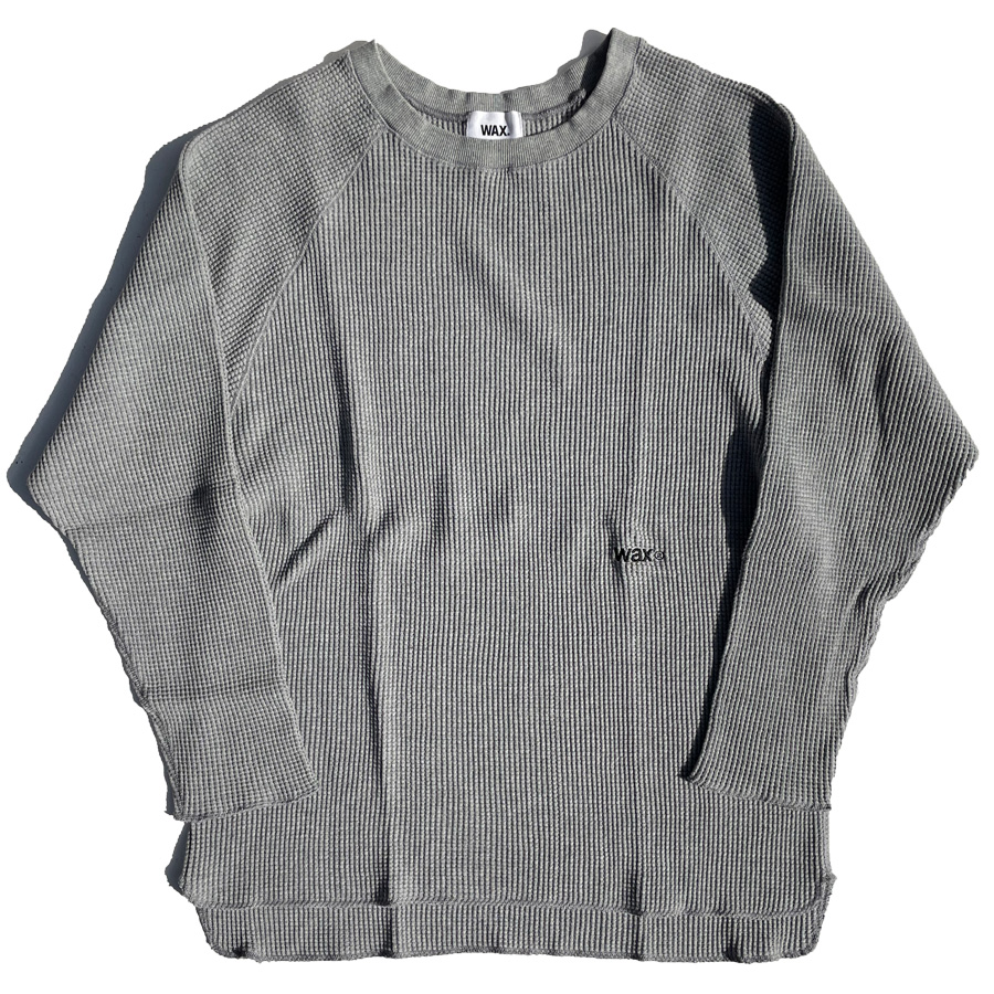 WAX,ワックス,THM,ロンT,長袖Tシャツ,サーマル,新作,大阪